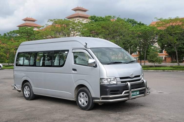 Hiace Van rental in Nepal